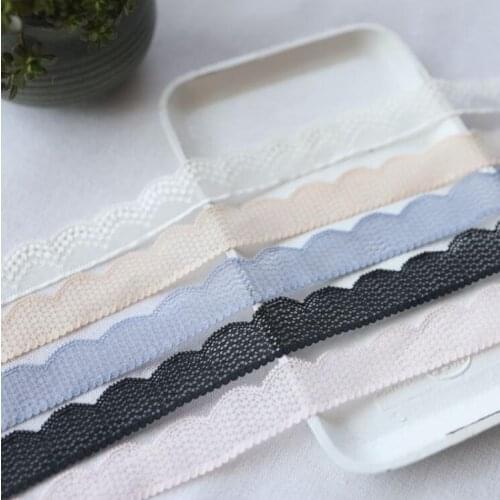 5 Meters Pink Skin Stretchy Lace Ribbon for Bra Underwear Olive Green Strong Elastic Lace Fabric Lace Trim Garment Accessories