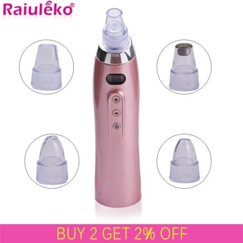 Electric Black Head Remover Tools Cleaning Facial Black Spots Pore Skin Care Massage Equipment Blackhead Vacuum Suction Cleaner