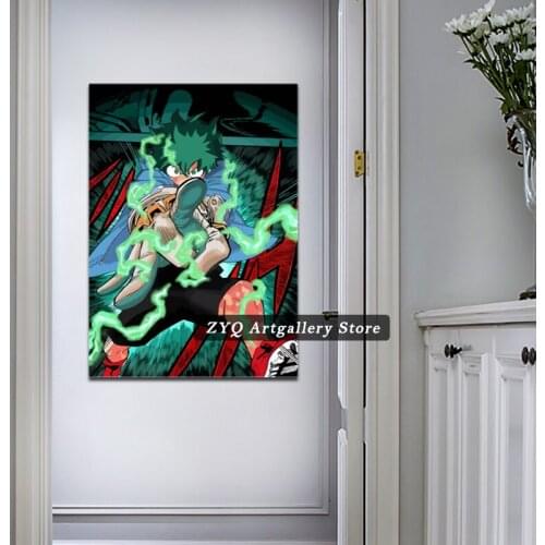 Canvas HD Print Painting My Hero Academia Wall Art Poster Home Decoration Pictures Living Room Animation Modular