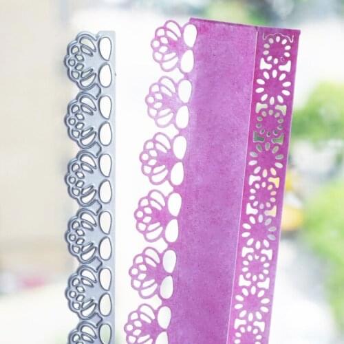 Lace Frame Cutting Dies DIY Painting Stencil For Birthday Greeting Card Scrapbook Paper Craft Knife Mould Stencils
