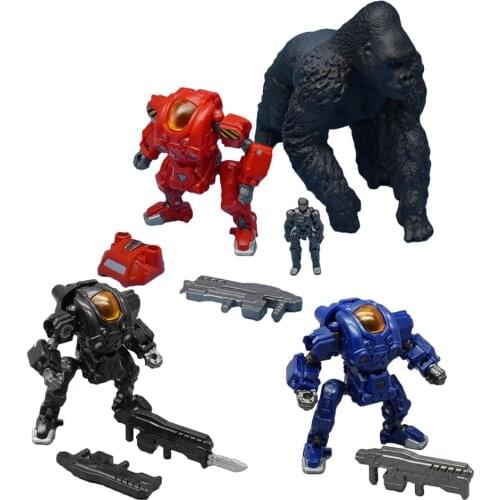 Lensple MFT VS-S03 Lost Planet Powered Suit Soldier Raynor Transformation Robot Figure