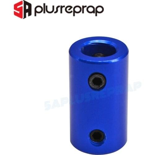 Aluminum Alloy Coupling Bore 5x5mm 5x8mm 3D Printers Parts D14* L25mm Blue Flexible Shaft Coupler Screw Part for Stepper Motor