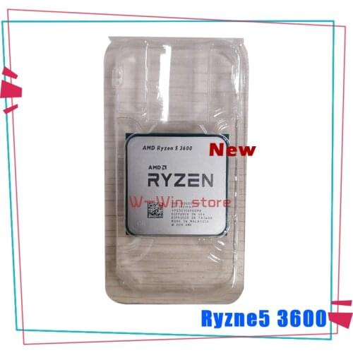 NEW AMD Ryzen 5 3600 R5 3600 3.6 GHz Six-Core Twelve-Thread CPU Processor 7NM 65W L3=32M 100-000000031 Socket AM4