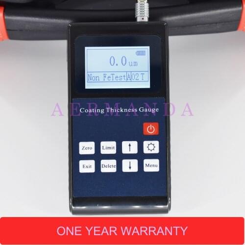 Portable Digital Coating Thickness Gauge Meter Leeb221 500 group measured data memory