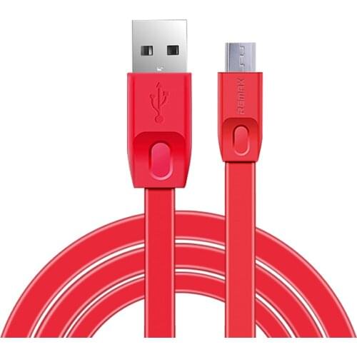 REMAX 2M flat TPE 2.1A fast Charging Micro USB Cable data Sync Charger Cables for Samsung/xiaomi redmi Android Mobile Phone cord