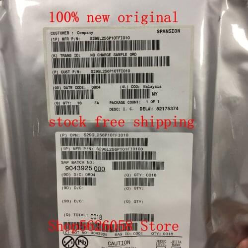 S29GL256P10TFI010D S29GL128P90TFIR10 100% new original 2PCS/LOT STOCK