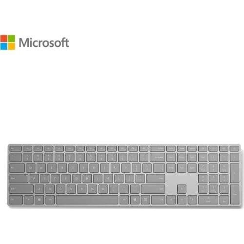 Microsoft Surface Wireless Keyboard Metal Thin Bluetooth 4.0 English Keypad PC Computer