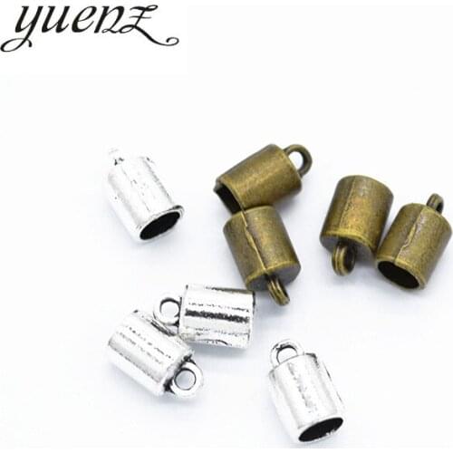 YuenZ 30pcs Necklace End Tip Tassel Caps Beads Cap End Cap For Jewelry Making Findings DIY Handmade Accessories Supplies B171