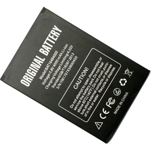 1x 100% New 4000mAh Battery Replacement For DOOGEE X5 MAX x5max Pro BAT16484000 Baterij Smart Phone Batteries