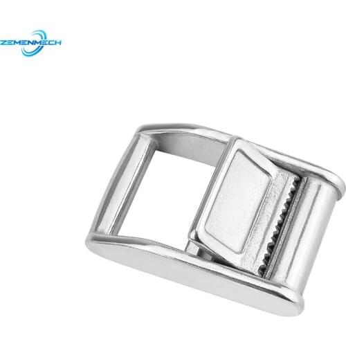 316 Stainless Steel Cam Buckle Ratchet Buckle Tie Down Strap or Webbing Cargo Lashing Lash Luggage Bag Belt Metal Buckle Home