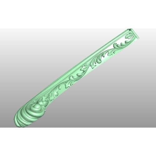 3D model STL format file for cnc router engraving furniture sofa cabinet chair leg pattern Artcam 614
