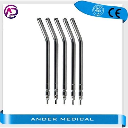 5pcs 3 Way Dental Air Water Syringe Spray Nozzles Tips Stainless Steel Syringe For Teeth Whitening Dentistry Lab Equipment