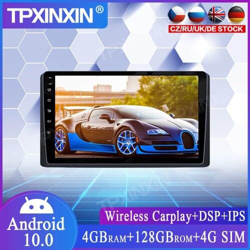 128G Android 10 For KIA Carnival 2019-2020 Car GPS Navigation Multimedia Radio Tape Recorder Auto Stereo Head Unit Tape Recorder