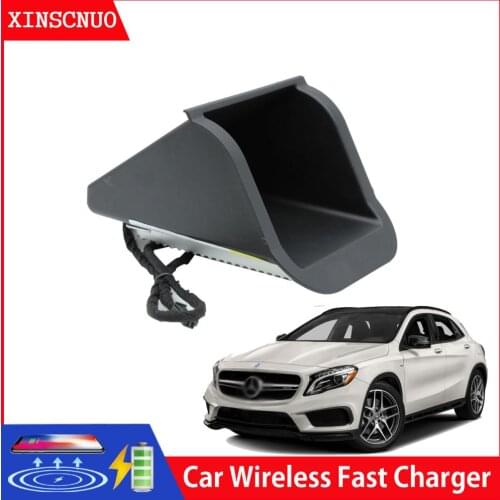 For Mercedes Benz A/B/GLA Class 2013-2020 Car wireless charger for car Fast Charging Module Wireless Onboard Car Charging Pad