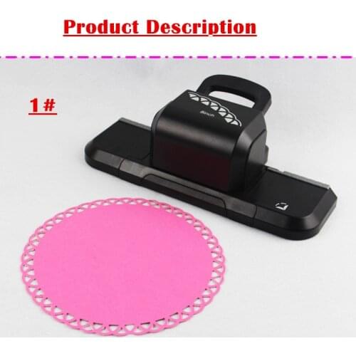 Free Ship 4 inch circle border craft punch embossing punches level border punches paper punch paper driller Scrapbook Handmade