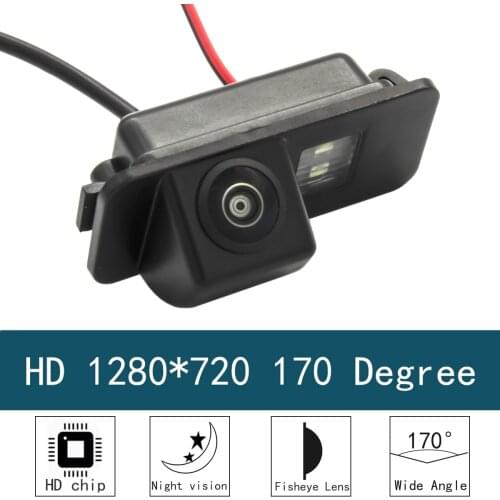 For Ford C-Max /Grand C-Max MK2 2011~2019/ S-Max MK1 2006~2014 HD 1280*720 Fisheye 170 Degree Car Reversing Rear View Camera