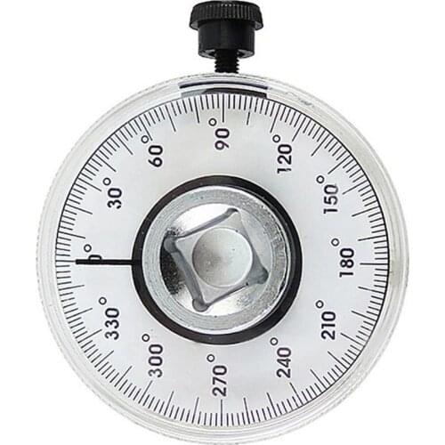 360° 1/2 Inch Adjustable Drive Torque Angle Gauge Auto Garage Tool Set For Hand Tools Wrench Auto Repair Tools