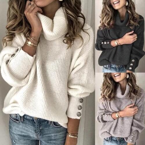 Cashmere Sweater Women Turtleneck Pullovers Top Solid Korean Lady Jumper Oversized Winter Wool Knit Christmas Sweaters