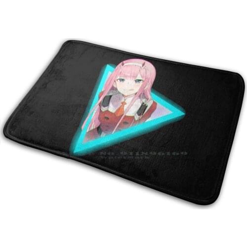 Darling In The Franxx Zero Two Mat Rug Carpet Anti-Slip Bedroom Entrance Door Mat Darling In The Franxx Anime Zero Two Franxx