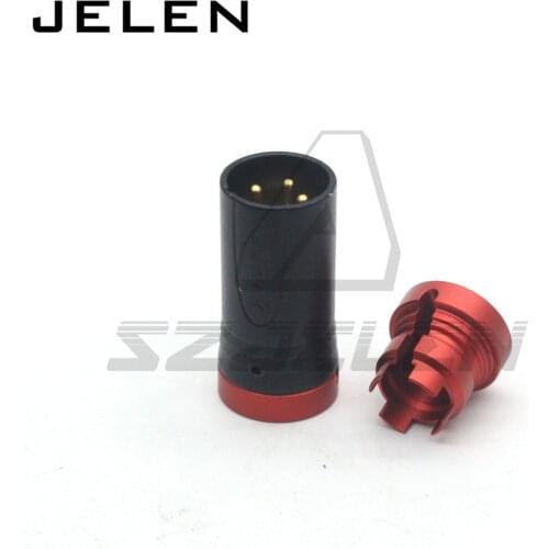 Red blue black green Low-Profile XLR NEUTRIK 3pin XLR male Audio PLUG