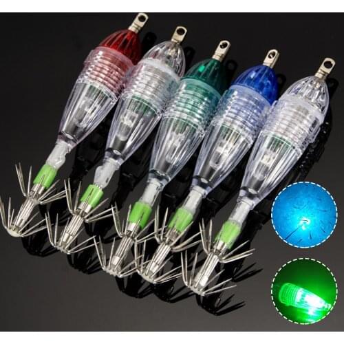 New Mini Fish Lure Light LED Deep Sea Drop Attrezzatura Subacquea Pesca Calamari Richiamo Luce Lampada Strumenti Luci Subacquee