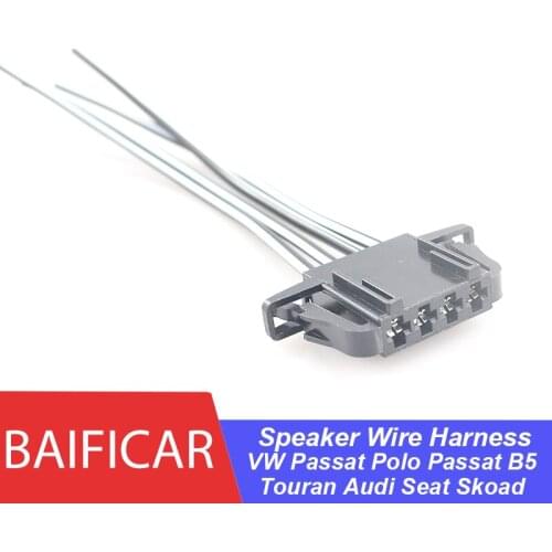 Baificar Brand New Wiring Harness Loom Repair Connector Plug Socket Speaker For VW Passat Polo Passat B5 Touran Audi Seat Skoad