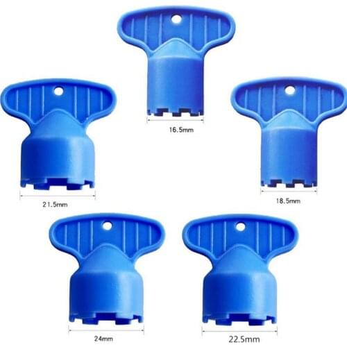 5 Pcs Plastic Faucet Aerator Repair Replacement Tool Spanner For Aerator Wrench Sanitary Ware Faucet Inflator Filter Liner Tool