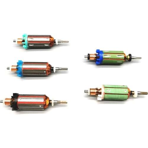 6 Types 35K 45K Strong 210 204 90 102L 105L 103L 102LN & Marathon Handpiece Motor Rotor Electric Manicure Nail Drill Accessories