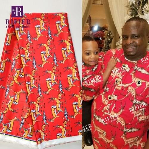 African Isiagu Prints Silk Lace George Chiffon Fabric 2020 High Qulaity Red Silk Lace Wedding Bride Prom Dresses Laces Material