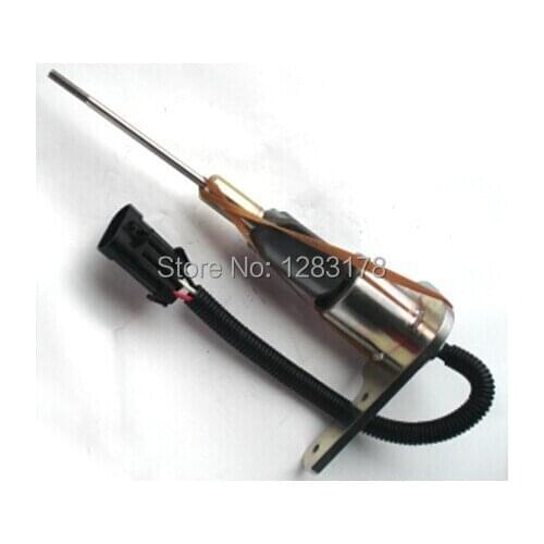 Navistar Fuel Stop Solenoid 1820453C91 Woodward / Synchro-Start SA-4338 (24V)