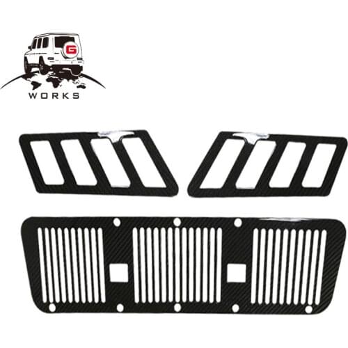 G class W463 carbon fiber Hood air vents and side fenders vents for G class W463 G63 G65 90-18y