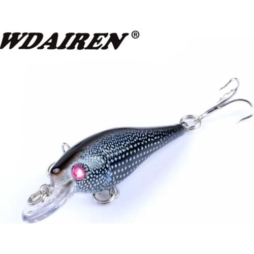 1Pcs 6.5cm 4.7g top water crank fishing lure wobbler Artificial Fishing bait hard baits swimbait Poppers isca pesca WD-445