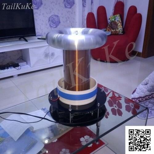 2021 New tesla Solid State PLLSSTC Tesla Coil 110-220v 35cm