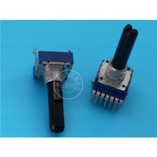 4pcs for ALPS RK14K123005V 10KA Audio Amplifier Volume Adjustment Potentiometer 103AC A10K 25MM with midpoint