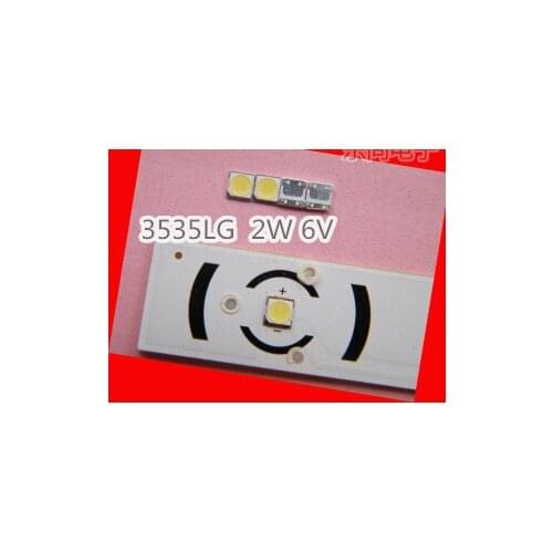 500pcs LED LED Backlight 2W 6V 3535 Cool white LCD Backlight for TV TV Application 2-CHIP