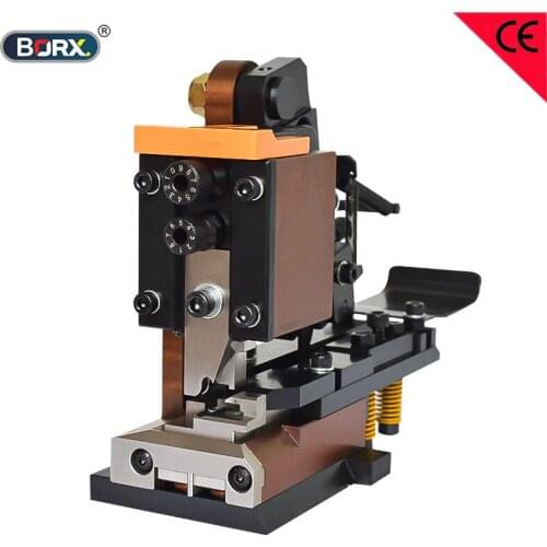 Automatic flag terminal crimping machine applicator Flash flag connector clamp die insulated wire harness press mold