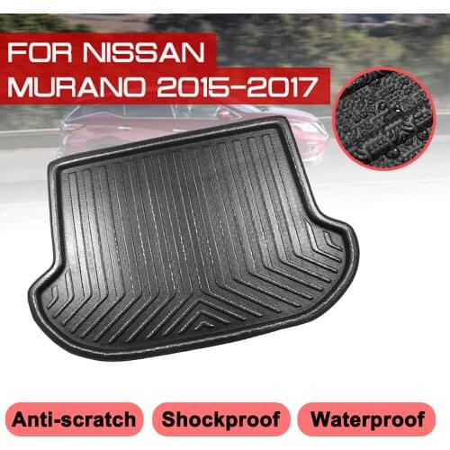 Car Carpet Rear Trunk Anti-mud Cover For Nissan Murano 2015 2016 2017 Floor Mat