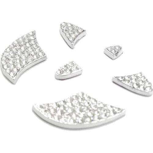 Bling Steering Wheel Logo Emblem Diamond Crystal Shiny Decal Cover for Toyota Camry RAV4 HIGHLANDER 15-20 Accessories