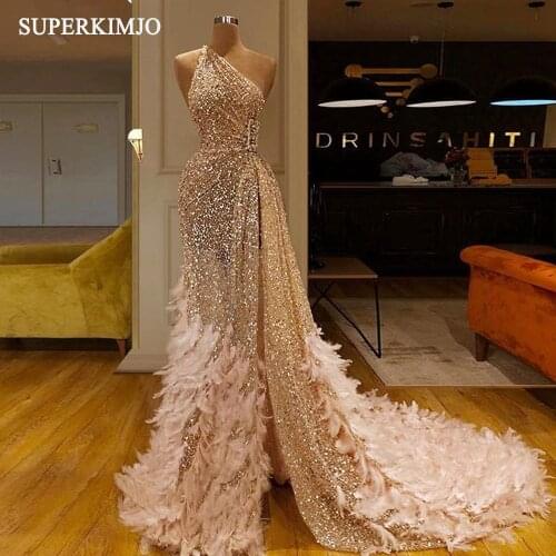 SuperKimJo Long Sleeve Mermaid Evening Dresses 2020 Lace Applique Beaded Muslim Evening Gown Vestido De Festa
