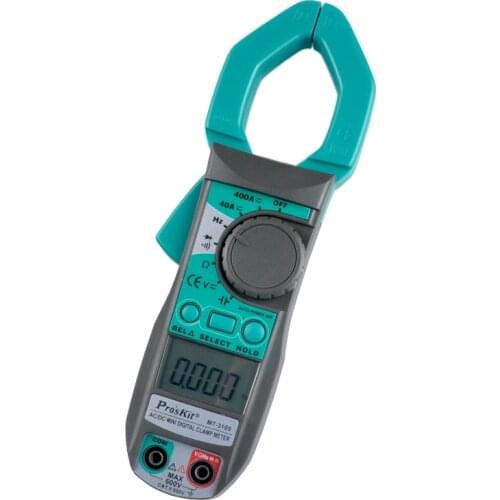 MT-3109 3 3/4 Auto Shift Digital Clamp Meter DC AC Voltage Current Capacity Resistance Tester