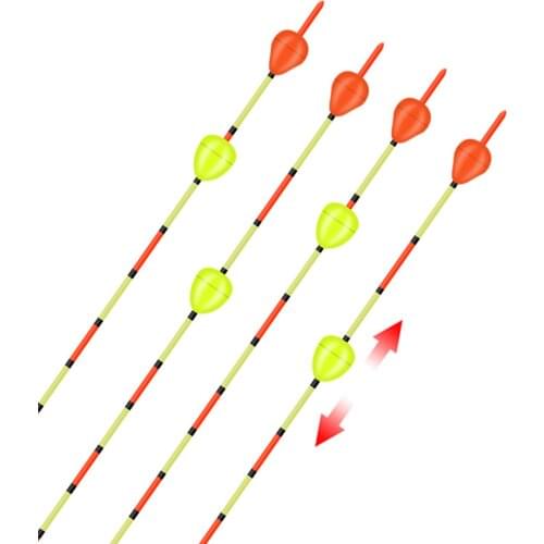 Composite Nano Fishing Floats Shallow Water Buoy Big Buoyancy Color Gradual Change Bobber Fresh Water Buoy Fishing Accessories