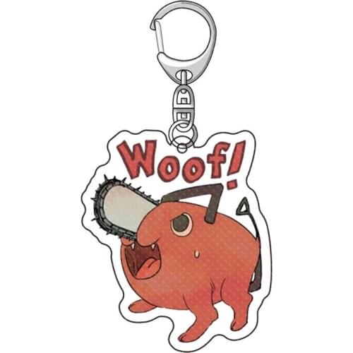 Hot Anime Chainsaw Man Cosplay Keychain Denji Pochita Makima Power Beam Angel Bag Pendant Fan Gifts Collection Props Wholesale