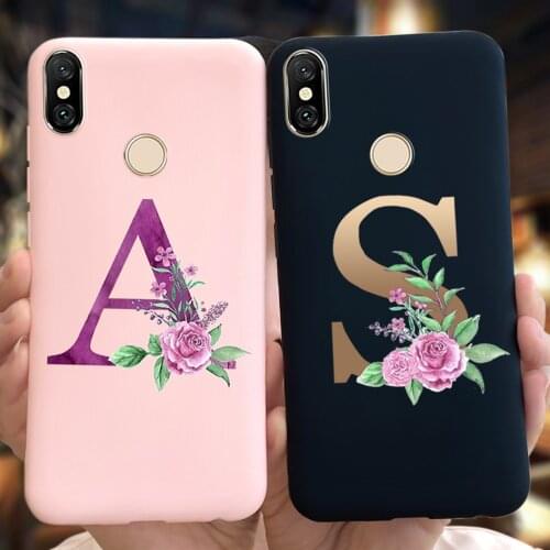Cute Simple Letter Cases For Xiaomi Redmi S2 Case Silicone TPU Cover For Xiomi Redmi S2 S 2 Soft Funda RedmiS2 Shockproof Bumper