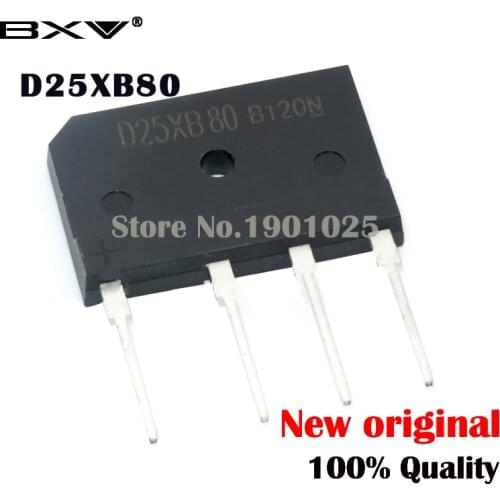 5PCS D25XB80 25XB80 800V 25A Bridge Rectifiers Bridge new original