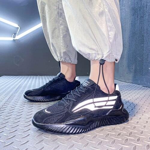 New Mesh Roman Causal Shoes Men Fashion Sports Shoes Breathable Non-slip Comfortable Walking Shoes