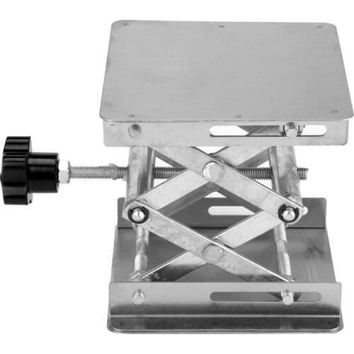 Stainless Steel Laboratory Lifting Platform Stand Scissor Rack 100*100*160mm High Quality