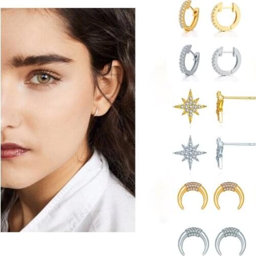 50020 hanzhishang new inlaid Rhinestone Earrings