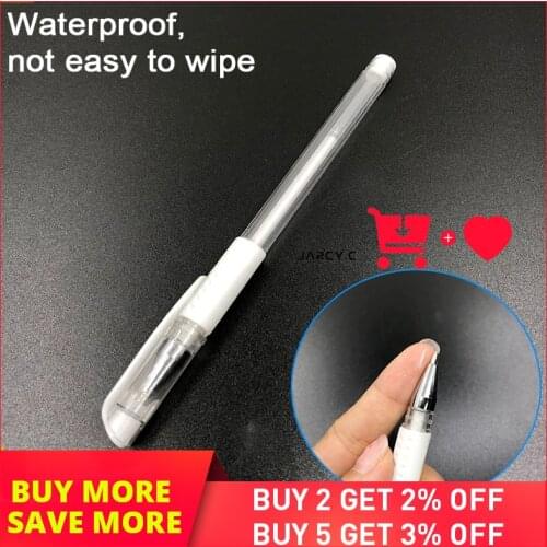 Microblading Supplies Tattoo Marker Pen White Surgical Skin Marker Pen Tool for Permanent Makeup Eyebrow Tattoo Accessories