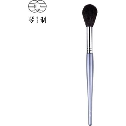 QINZHI Professional Handmade Make Up Brush 199 Round Highlighter Brush Soft Saikoho Goat Hair Synthetic Fiber Makeup Brushes