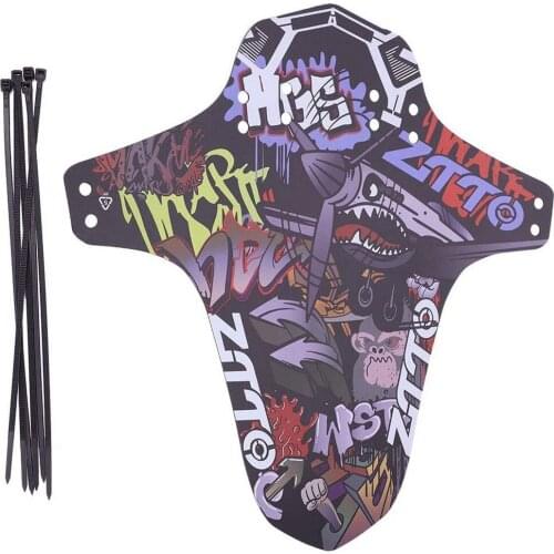 Bike Fender Mountain Bicycle Fender Front Rear Mudguard Road Cycling Tire Wheel Eyebrow Protector Mud Board Riding Accessories